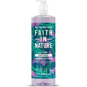 Faith In Nature Lavender Geranium Body Wash - Body Wash Faith In Nature Lavender Geranium Body Wash - Body Wash