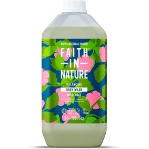 Faith In Nature Wild Rose Body Wash - 5L - Organic & Vegan Faith In Nature Wild Rose Body Wash - 5L - Organic & Vegan