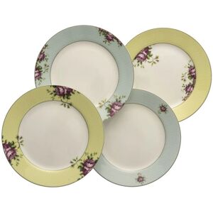 Aynsley China Archive Rose Dessert Plate Set - Dessert Plate Set Aynsley China Archive Rose Dessert Plate Set - Dessert Plate Set