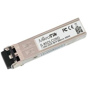 Mikrotik S-85DLC05D Network Transceiver - Fiber, 1250 Mbit/s Mikrotik S-85DLC05D Network Transceiver - Fiber, 1250 Mbit/s