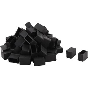 Uxcell Rectangular Furniture Leg Covers - Black 15x30mm - Table & Chair Feet Protectors Uxcell Rectangular Furniture Leg Covers - Black 15x30mm - Table & Chair Feet Protectors