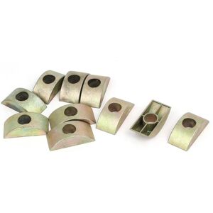 Uxcell - Connecteur Lunette avec Ronde entretoise - 8mm - Bronze - Nut - Publicité Uxcell - Connecteur Lunette avec Ronde entretoise - 8mm - Bronze - Nut - Publicité
