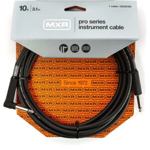 Dunlop MXR DCIX10R Instrument Cable - 3m Straight & Angled - Black Dunlop MXR DCIX10R Instrument Cable - 3m Straight & Angled - Black
