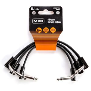 Cable de parche de cinta MXR 6 pulgadas - Pack de 3 Cable de parche de cinta MXR 6 pulgadas - Pack de 3
