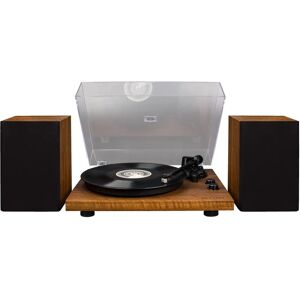 Crosley C62 Walnut Bluetooth Shelf System - Audio Equipment Crosley C62 Walnut Bluetooth Shelf System - Audio Equipment
