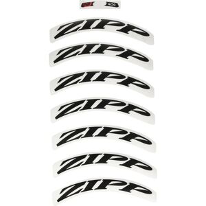 Ensemble de décalcomanies pour roues Zipp 404 Noir Mat - Publicité Ensemble de décalcomanies pour roues Zipp 404 Noir Mat - Publicité