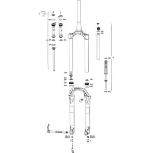 Rockshox Judy Gold RL 27.5 - Forcella Rockshox Judy Gold RL 27.5 - Forcella