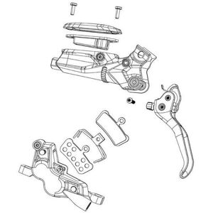 Sram Code Bronze Stealth C1 - Hydraulic Brake Lever Sram Code Bronze Stealth C1 - Hydraulic Brake Lever
