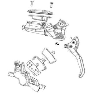 Sram Level Bronze Stealth C1 - Hydraulic Brake Lever Kit Sram Level Bronze Stealth C1 - Hydraulic Brake Lever Kit