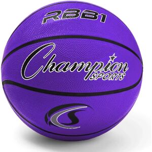 Champion Sports Rubber Official Basketball Heavy Duty - Pro-Style - 7 - Purple Champion Sports Rubber Official Basketball Heavy Duty - Pro-Style - 7 - Purple