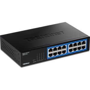 Trendnet TEG-S17D 16-port Gigabit Ethernet Switch - Black Trendnet TEG-S17D 16-port Gigabit Ethernet Switch - Black