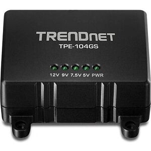 Divisor de rede Trendnet TPE-104GS - Adaptador PoE Divisor de rede Trendnet TPE-104GS - Adaptador PoE