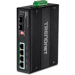 Trendnet TI-PG62B Network Switch - 4 Port Gigabit PoE L2 Unmanaged Trendnet TI-PG62B Network Switch - 4 Port Gigabit PoE L2 Unmanaged