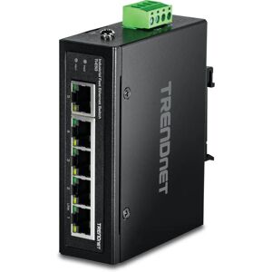 TRENDnet TI-E50 Network Switch - 5 Ports, Unmanaged, Black TRENDnet TI-E50 Network Switch - 5 Ports, Unmanaged, Black
