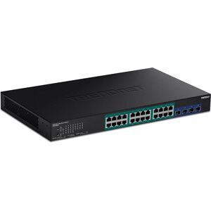 Trendnet TPE-30284 Managed Gigabit Ethernet Switch - 24 Ports - PoE+ Trendnet TPE-30284 Managed Gigabit Ethernet Switch - 24 Ports - PoE+