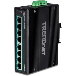 Switch Industriel Gigabit PoE TRENDnet TI-PG80B - 8 Ports Switch Industriel Gigabit PoE TRENDnet TI-PG80B - 8 Ports