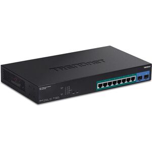 Przełącznik zarządzany Trendnet TPE-1021WS 10-portowy Gigabit PoE Przełącznik zarządzany Trendnet TPE-1021WS 10-portowy Gigabit PoE