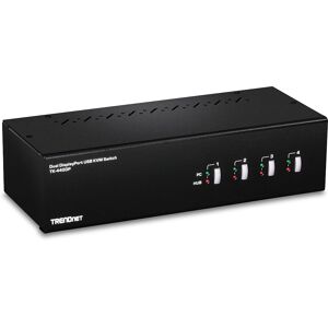 Trendnet TK-440DP KVM switch - 4K Ultra HD - Silver Trendnet TK-440DP KVM switch - 4K Ultra HD - Silver
