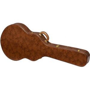Étui rigide Gibson ES-335 Marron/Rose - Étui pour guitare - Publicité Étui rigide Gibson ES-335 Marron/Rose - Étui pour guitare - Publicité