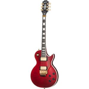 Epiphone Alex Lifeson Les Paul Custom Axcess Quilt Ruby - Electric Guitar Epiphone Alex Lifeson Les Paul Custom Axcess Quilt Ruby - Electric Guitar