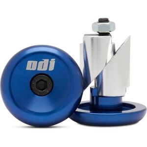 Tapón de extremo de aluminio ODI - Azul - Tapón de manillar MTB Tapón de extremo de aluminio ODI - Azul - Tapón de manillar MTB