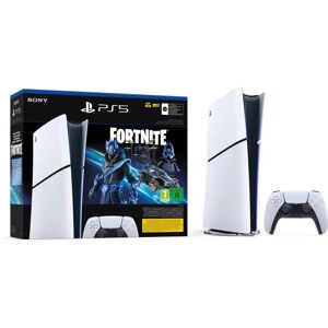 Sony PlayStation 5 Slim (PS5 Slim) Édition numérique - Pack Fortnite Cobalt Star - Publicité Sony PlayStation 5 Slim (PS5 Slim) Édition numérique - Pack Fortnite Cobalt Star - Publicité