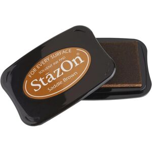 StazOn Saddle Brown Ink Pad - Ink Pad StazOn Saddle Brown Ink Pad - Ink Pad