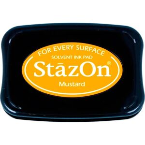 StazOn Mustard Ink Pad - Multi-surface stamping StazOn Mustard Ink Pad - Multi-surface stamping