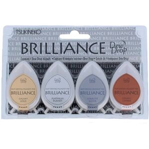 Tsukineko Brilliance 4Pcs Set Planetariu - Stamp Pad Tsukineko Brilliance 4Pcs Set Planetariu - Stamp Pad