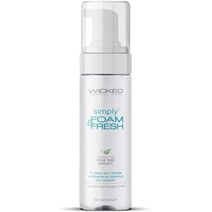 Wicked Simply Foam & Fresh Reinigingsmiddelen - Sexspeeltjes Verzorging Wicked Simply Foam & Fresh Reinigingsmiddelen - Sexspeeltjes Verzorging