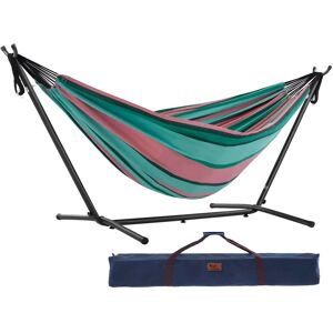 Hamaca doble Vivere con soporte - Algodón, Sandía - Hamaca con soporte Hamaca doble Vivere con soporte - Algodón, Sandía - Hamaca con soporte