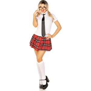 Leg Avenue 85112_06203 White Schoolgirl Costume - Costume Leg Avenue 85112_06203 White Schoolgirl Costume - Costume