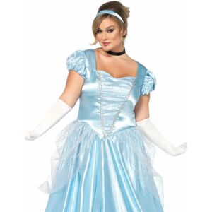 Leg Avenue Long Cinderella Plus Size Costume - Costume Leg Avenue Long Cinderella Plus Size Costume - Costume