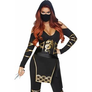 Leg Avenue 85629_05402 Verkleidung - Schwarz/Gold Leg Avenue 85629_05402 Verkleidung - Schwarz/Gold