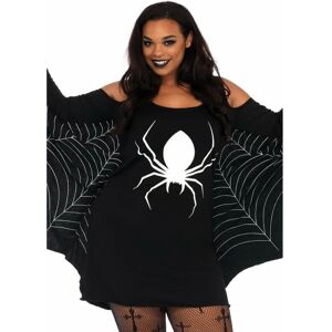 Leg Avenue 86647X_00108 Disfraz de Telaraña Negro/Blanco - Vestido Leg Avenue 86647X_00108 Disfraz de Telaraña Negro/Blanco - Vestido