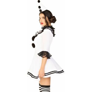 Leg Avenue 86658_00806 White Pierrot Fancy Dress - Fancy Dress Leg Avenue 86658_00806 White Pierrot Fancy Dress - Fancy Dress