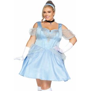 Costume da Principessa Blu Leg Avenue - 54-58 Costume da Principessa Blu Leg Avenue - 54-58
