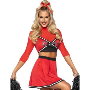 Leg Avenue 86895_00306 Red Cheerleader Costume - Costume Leg Avenue 86895_00306 Red Cheerleader Costume - Costume