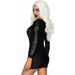 Leg Avenue Skeleton Dress - Rhinestone, Black, S Leg Avenue Skeleton Dress - Rhinestone, Black, S