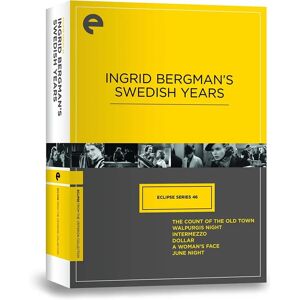 Années suédoises d'Ingrid Bergman - DVD Collection Criterion - Publicité Années suédoises d'Ingrid Bergman - DVD Collection Criterion - Publicité