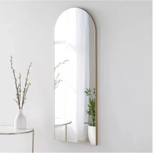 Yearn Delicacy Arched Wood Frame Wall Mirror - Wall Mirror Yearn Delicacy Arched Wood Frame Wall Mirror - Wall Mirror