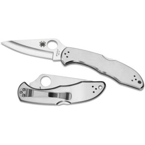 Spyderco C11S Couteau Argent - Publicité Spyderco C11S Couteau Argent - Publicité