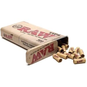 RAW Wstępnie Zwinięte Tips 100 sztuk - Rolling Filters RAW Wstępnie Zwinięte Tips 100 sztuk - Rolling Filters