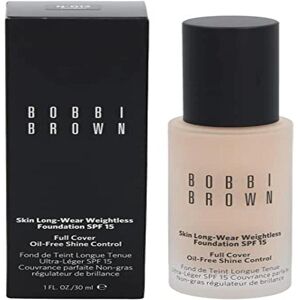 Bobbi Brown Skin Long-Wear Weightless Foundation SPF 15 - Porcelain - Full Coverage - 30ml Bobbi Brown Skin Long-Wear Weightless Foundation SPF 15 - Porcelain - Full Coverage - 30ml