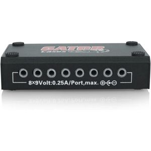 Gator Cases G-BUS-8-US Alimentation - Multi Power Supply pour Pedales Gator Cases G-BUS-8-US Alimentation - Multi Power Supply pour Pedales
