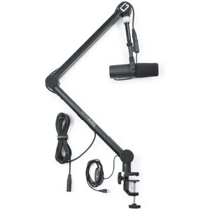 Gator Frameworks GFWMICBCBM4000 Profesjonelt skrivebordsmikrofonstativ med On Air-lys Gator Frameworks GFWMICBCBM4000 Profesjonelt skrivebordsmikrofonstativ med On Air-lys