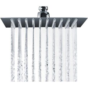 Bernstein Tête de douche effet pluie 20x20cm - Chrome - Publicité Bernstein Tête de douche effet pluie 20x20cm - Chrome - Publicité