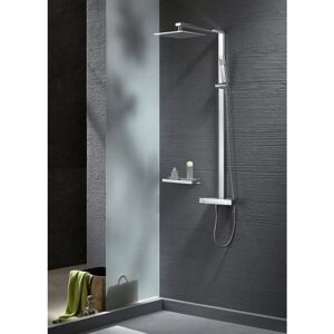 Columna de ducha termostática Bernstein NT6705C - Cabezal y ducha de mano ajustables Columna de ducha termostática Bernstein NT6705C - Cabezal y ducha de mano ajustables