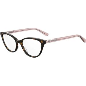 Love Moschino MOL545-TN-086 Havana - Monture de lunettes - Publicité Love Moschino MOL545-TN-086 Havana - Monture de lunettes - Publicité