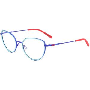 Missoni MMI 0061 PJP Blue Stainless Steel Eyewear Frames - Eyewear Frames Missoni MMI 0061 PJP Blue Stainless Steel Eyewear Frames - Eyewear Frames
